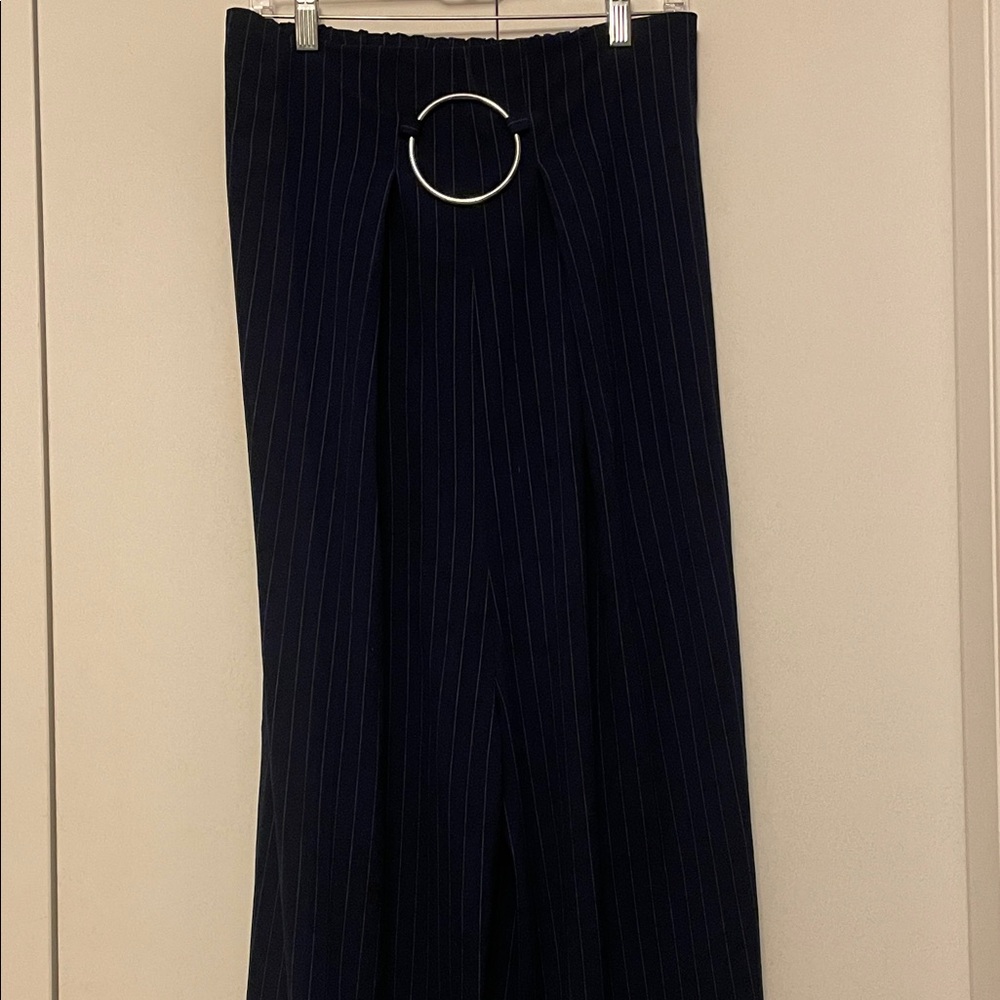 Style Mafia Navy Pinstripe Pants